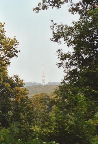 Statt Berg sieht man leider nur Funkturm