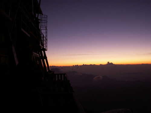Morgen auf der Signalkuppe