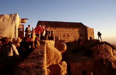 An der Gipfelkapelle