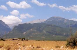 Das Hauptmassiv des Olymp