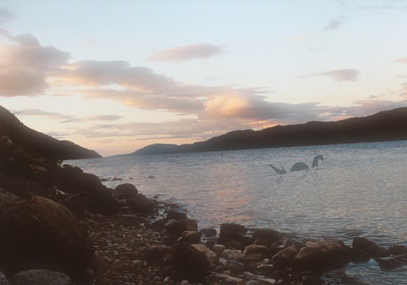 Abend am Loch Ness