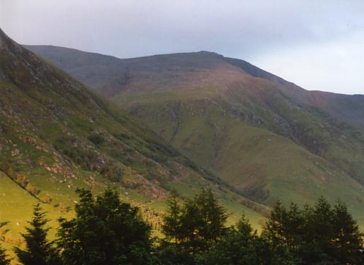Ben Nevis in einem lichten Moment