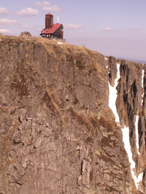 Alte Schneegrubenbaude über den Schneegruben