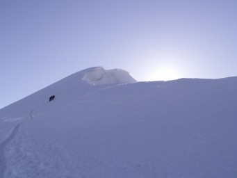 Gipfel von Nordwesten